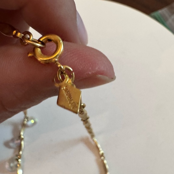 Vintage c.1950s “Sarah Coventry” Aurora Borealis Prism Bar Link Necklace - Picture 4 of 6